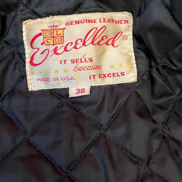 Men’s vintage leather jacket - Picture 7 of 10